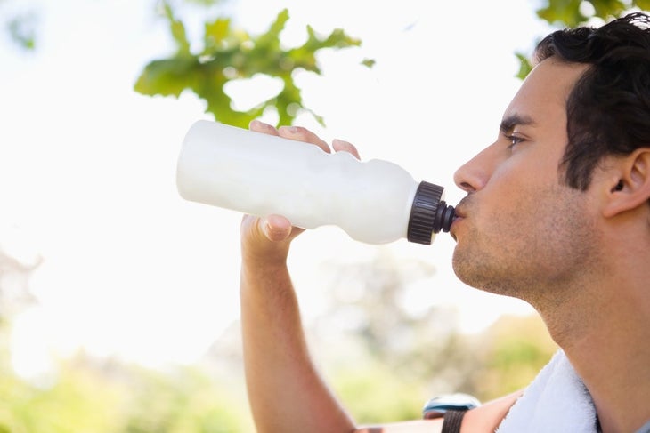 sports drink to reduce sore muscles