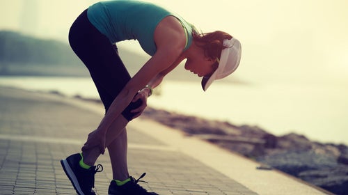 injured runner