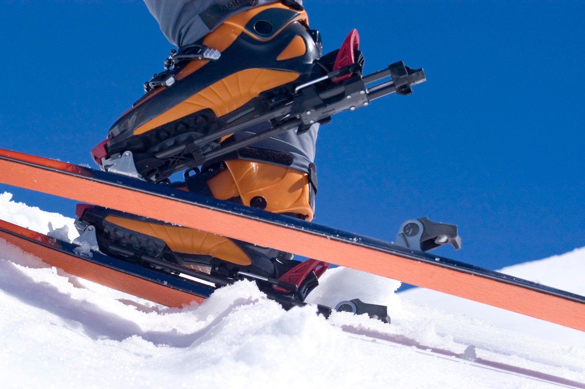 skimo boots, bindings, skins