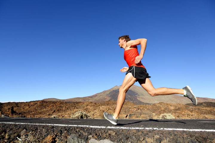 runner overstriding which can cause tight hamstrings and strain the muscle group