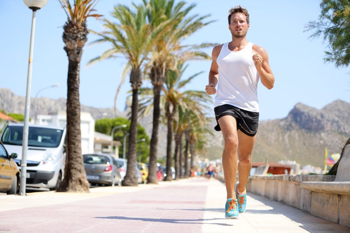 focussed runner