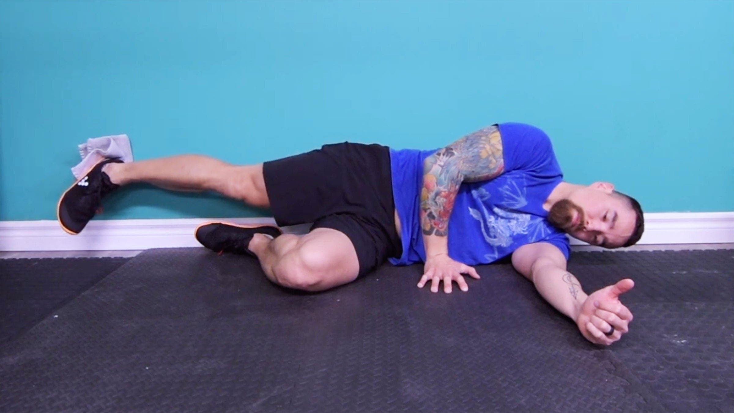 side leg lift set up