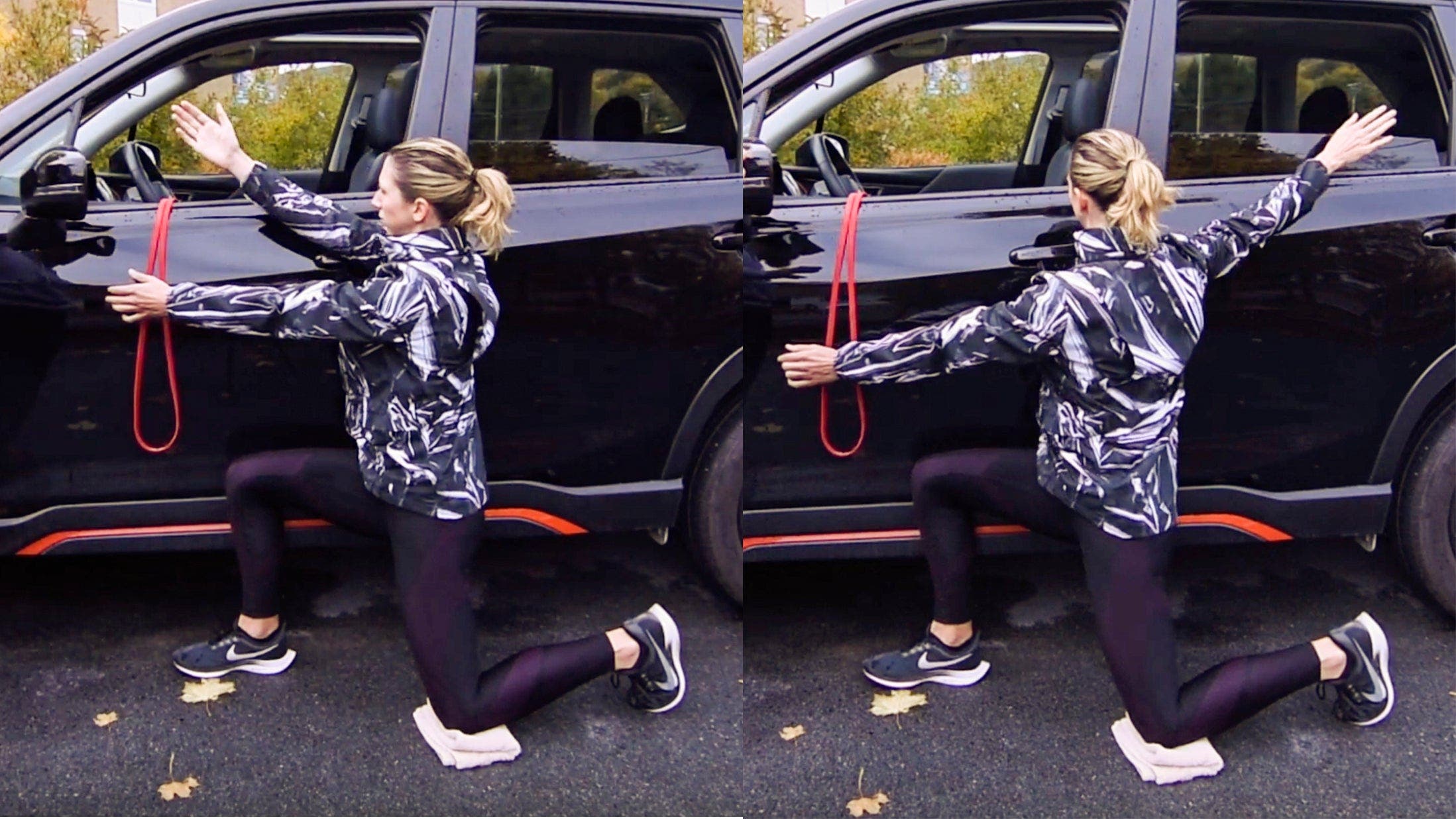 single arm shoulder circle exercise