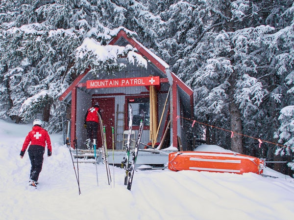 Members of the Ski Patrol
