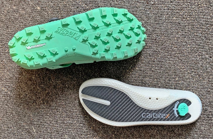 Speedland SL:PDX outsole, insole and carbon plate