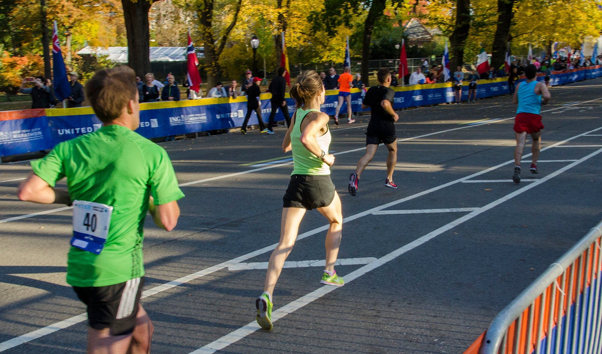 road racer negative splits