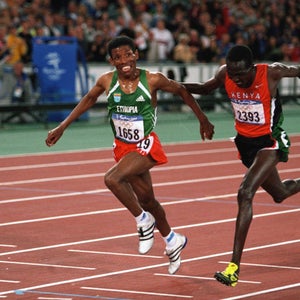 Tergat and Gebrselassie