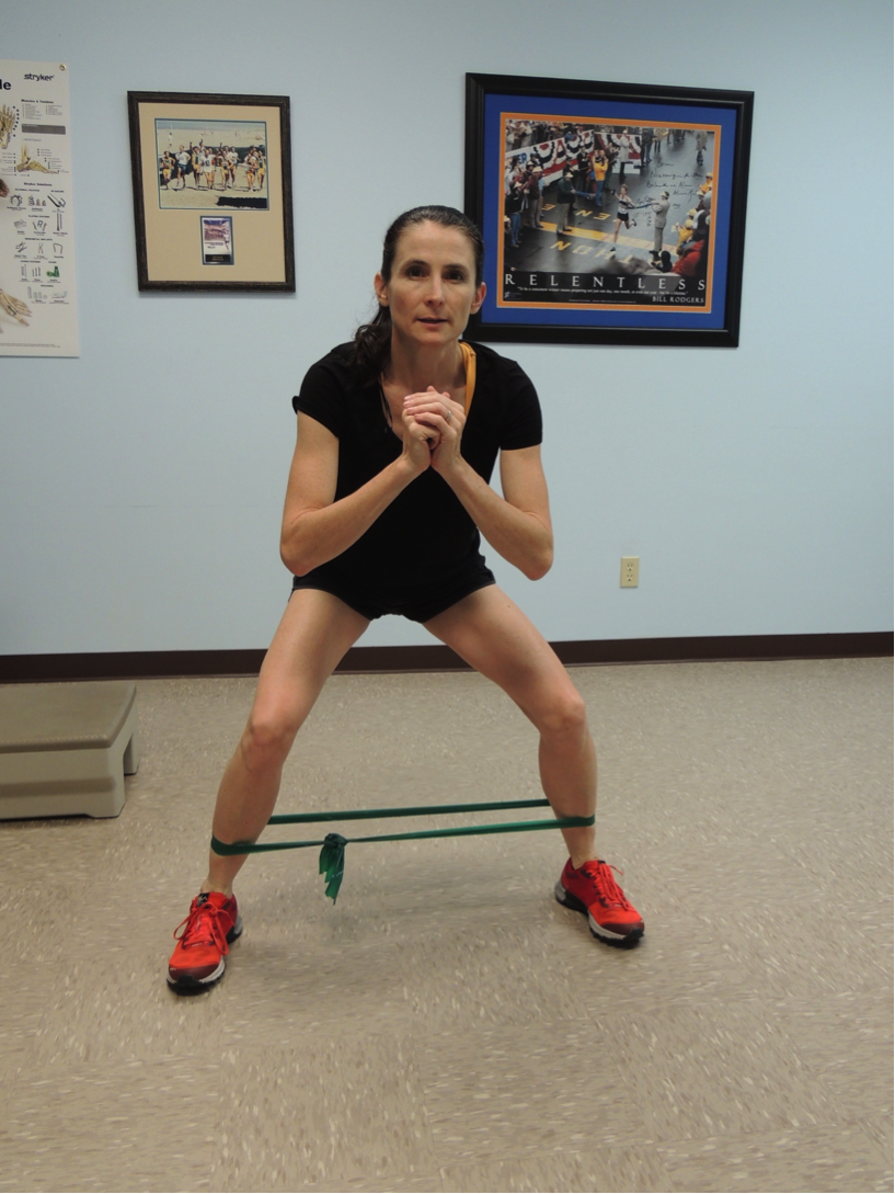 theraband monster walk