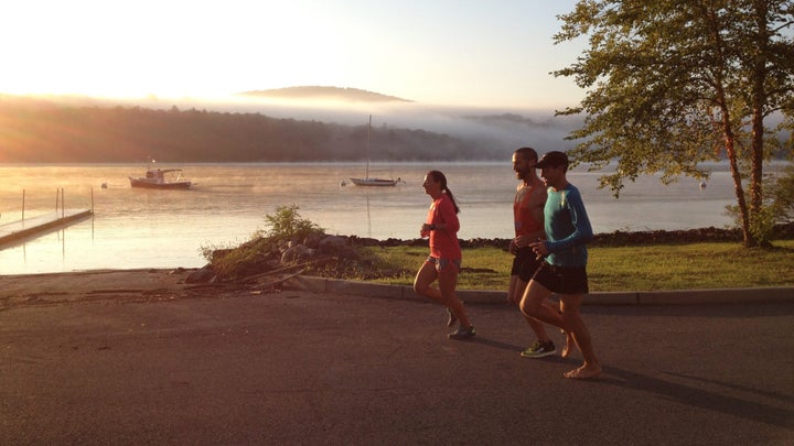 Easy morning miles
