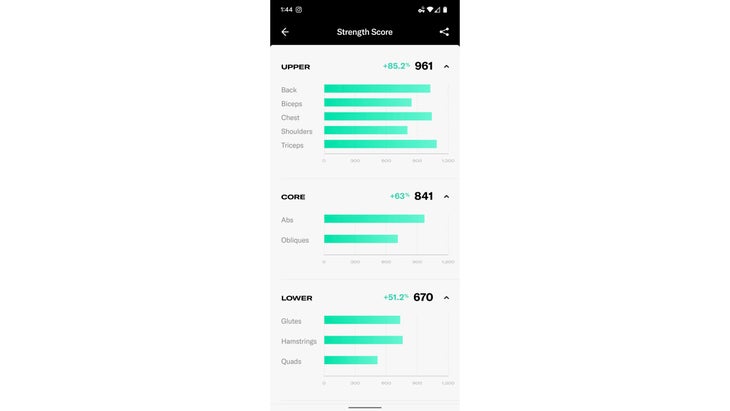 Smart Flex on Tonal  Variable Resistance Strength Training