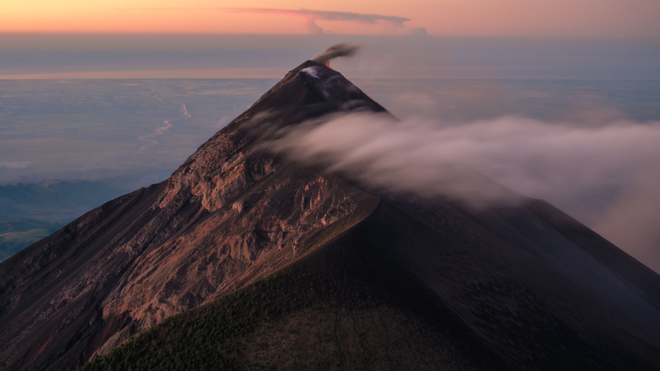 Guatemala’s Acatenango volcano