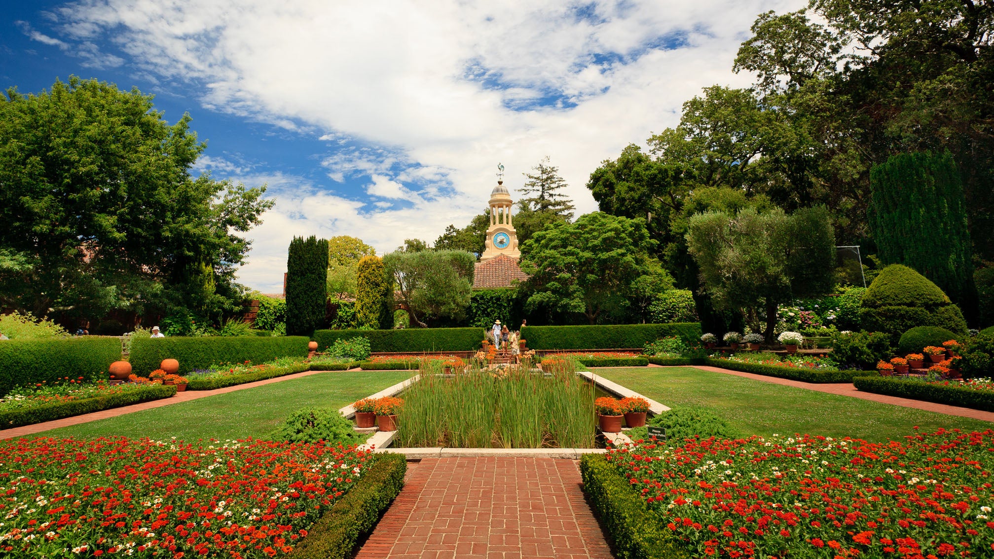 San Francisco, Filoli is an historic site of National Trust for Historic Preservation and one of finest remaining country estates of early 20th century.