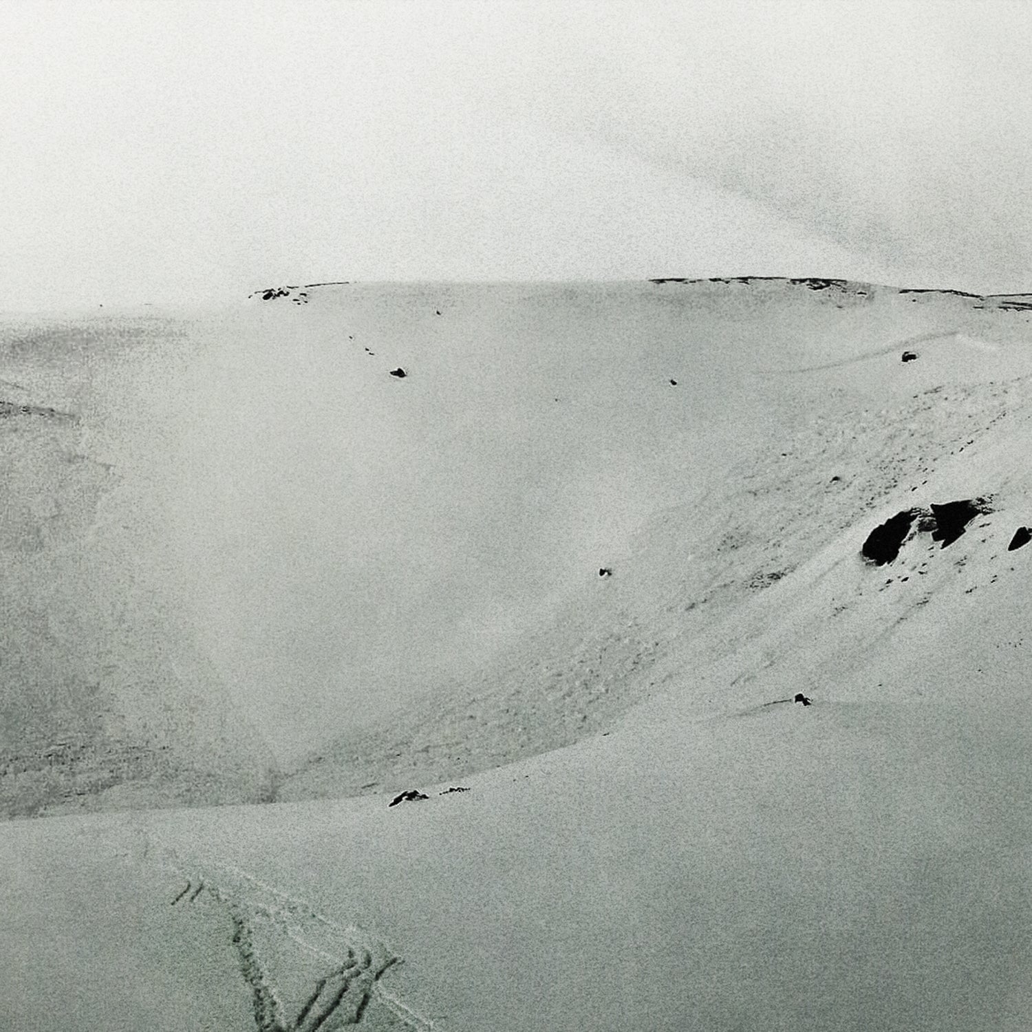 Image of the accident site taken by the group as they left the accident site on the evening of January 5, 2019