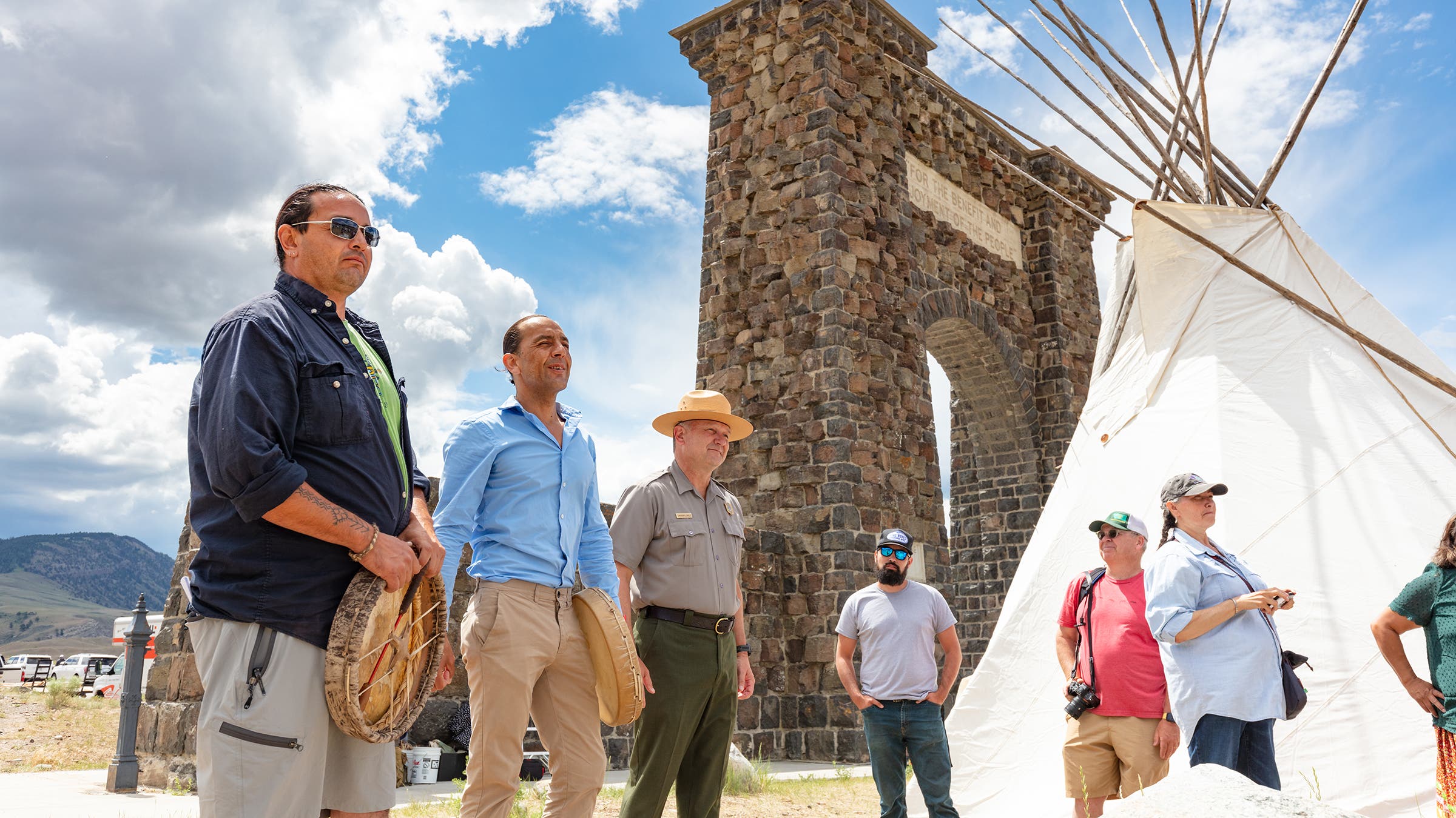 A 2021 teepee installation