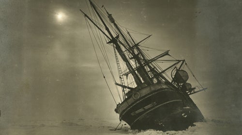 Endurance ship in ice