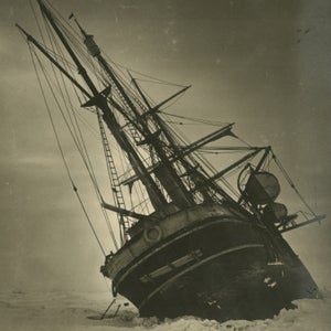 Endurance ship in ice