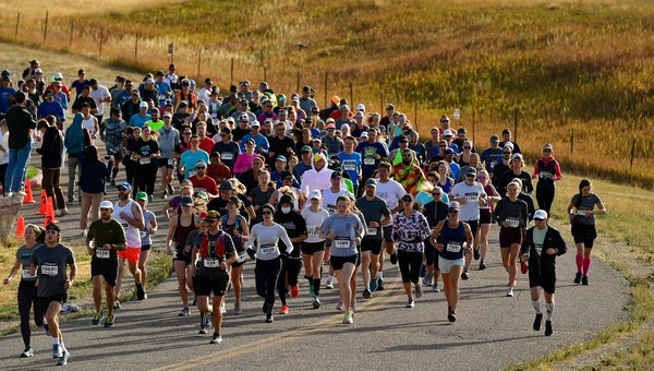 Boulderthon half marathon in Boulder, Colorado