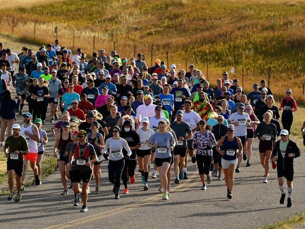 Boulderthon half marathon in Boulder, Colorado