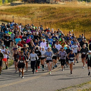 Boulderthon half marathon in Boulder, Colorado
