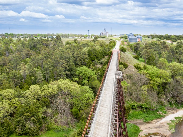 Cowboy Trail in northern Nebraska
