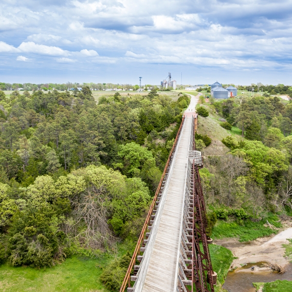 Cowboy Trail in northern Nebraska