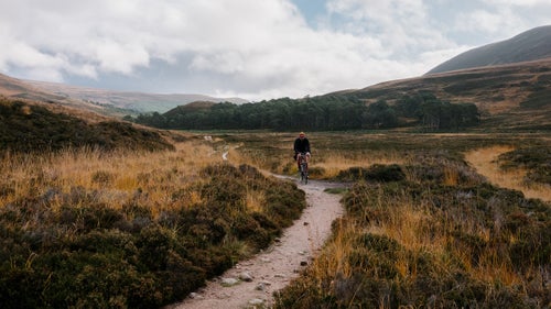 Mark Hudson cruising through the Scottish Highlands.