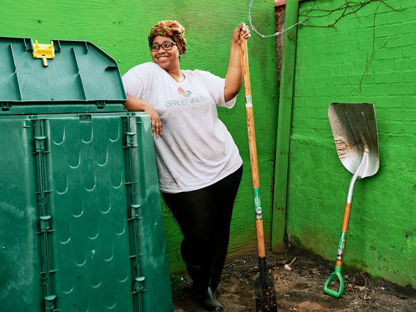 Dior St. Hillaire, founder of GreenFeen