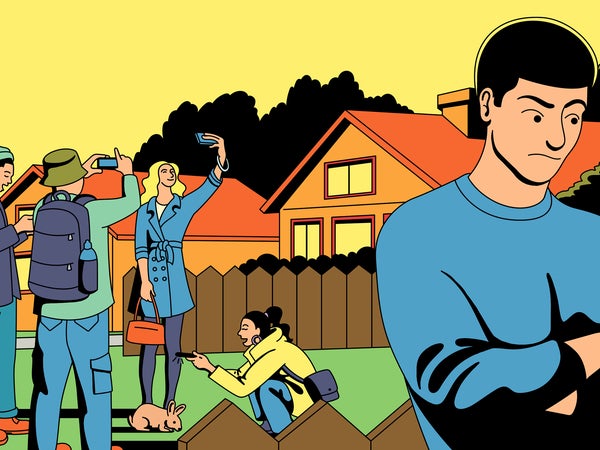 Airbnb renters illustration