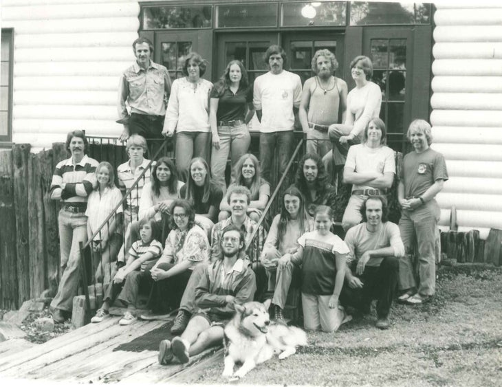 3 - A16 Staff c1974 The 国产吃瓜黑料 16 staff in 1974