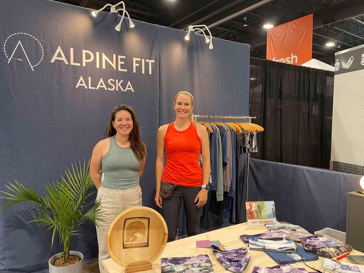 Alpine Fit booth at Outdoor Retailer
