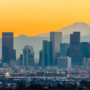View of Denver, where Outdoor Retailer trade show takes place