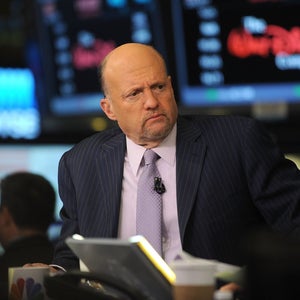 Jim Cramer on set
