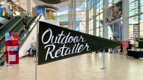 Outdoor Retailer entrance