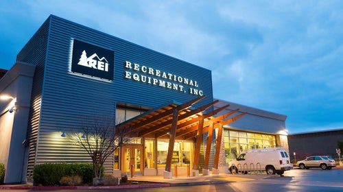 REI storefront
