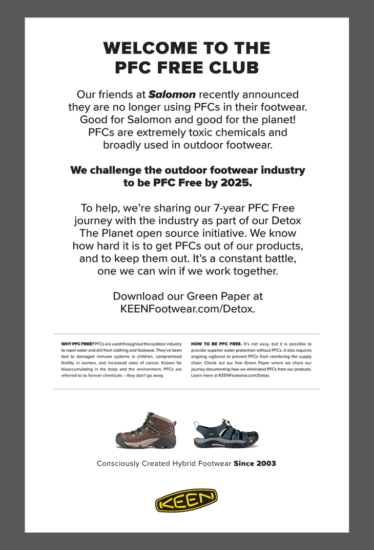 KEEN New York Times ad