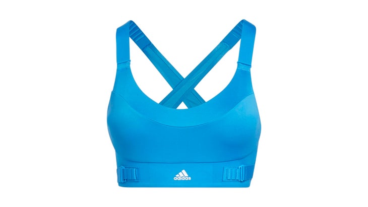 adidas FastImpact Luxe Run High-Support Bra - Blue