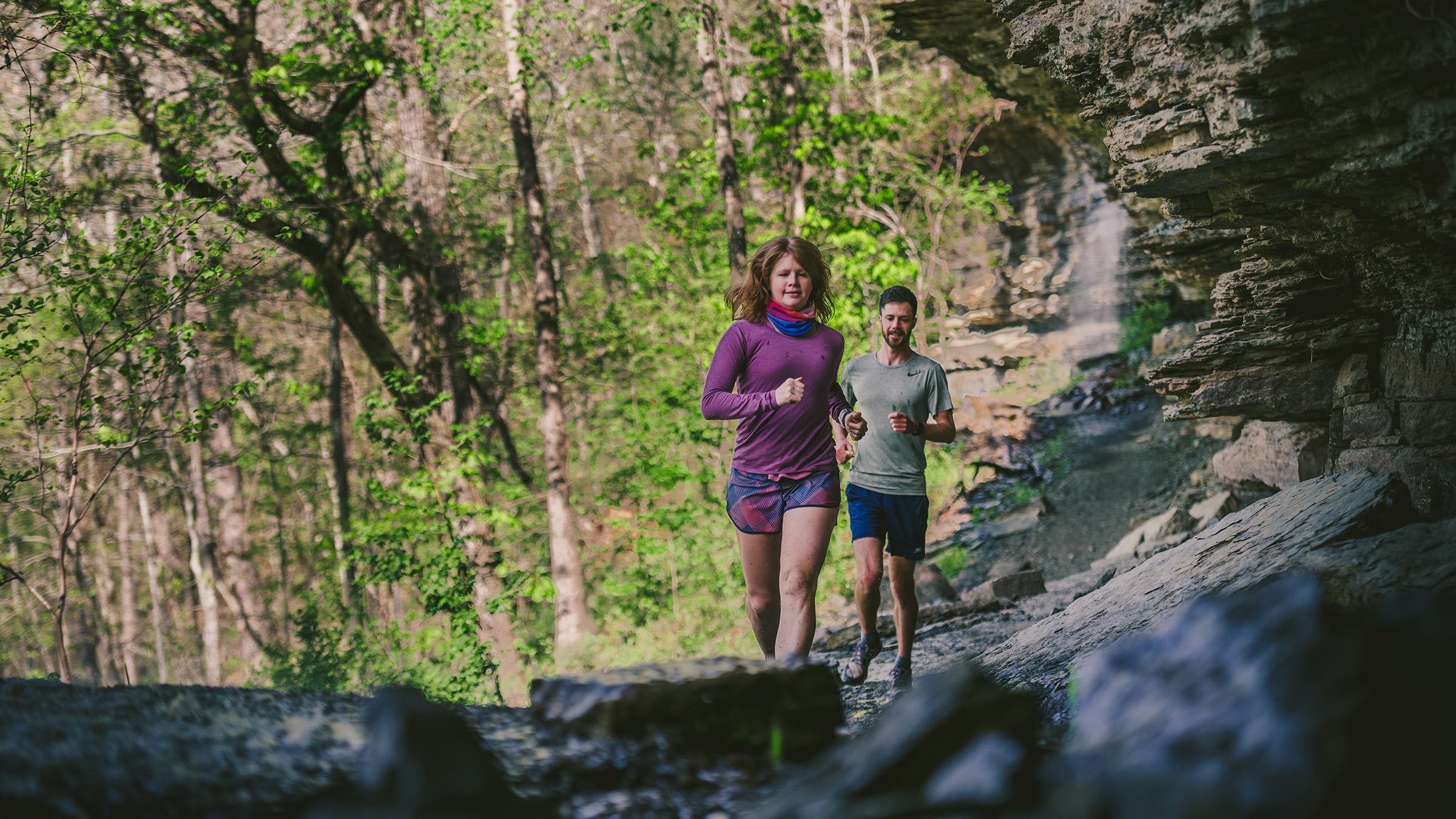 Devil’s Den State Park Monument Trails.