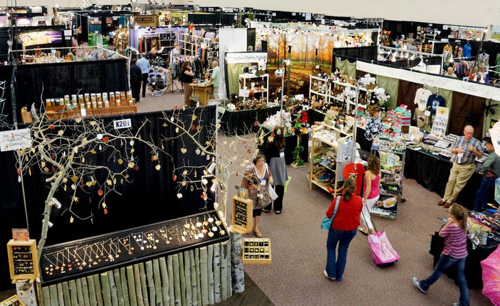 B2B Trade show floor The Denver Merchandising Mart