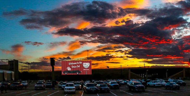 Denver Mart drive-in theater