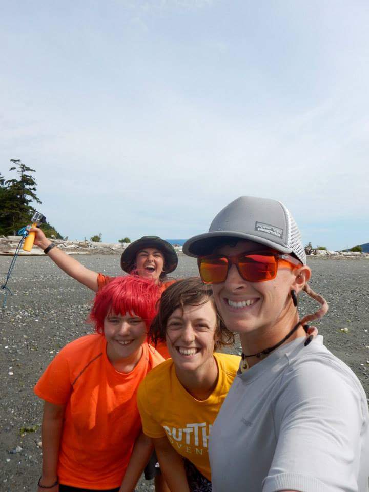 elyse2 Elyse Ryland, front, founded OUT There 国产吃瓜黑料s in 2014 to help get kids in the LGBTQ community into nature and away from the problems they face at鈥