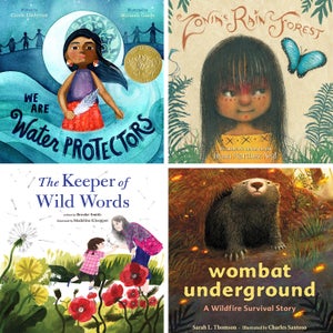 5 Captivating Environmental Books for Children cover collage