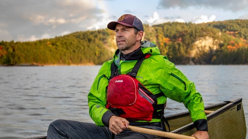 Ken Whiting kayaking