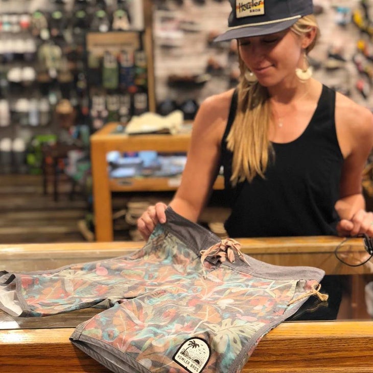 high country outfitters howler brow Caroline Sloan and Howler Bros shorts
