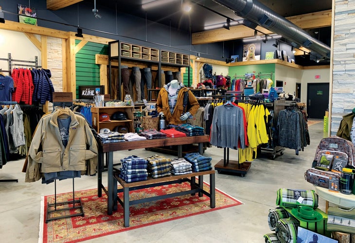 Men's section in Champaign Outdoors