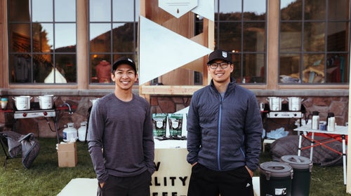 co-founders of Kuju coffee