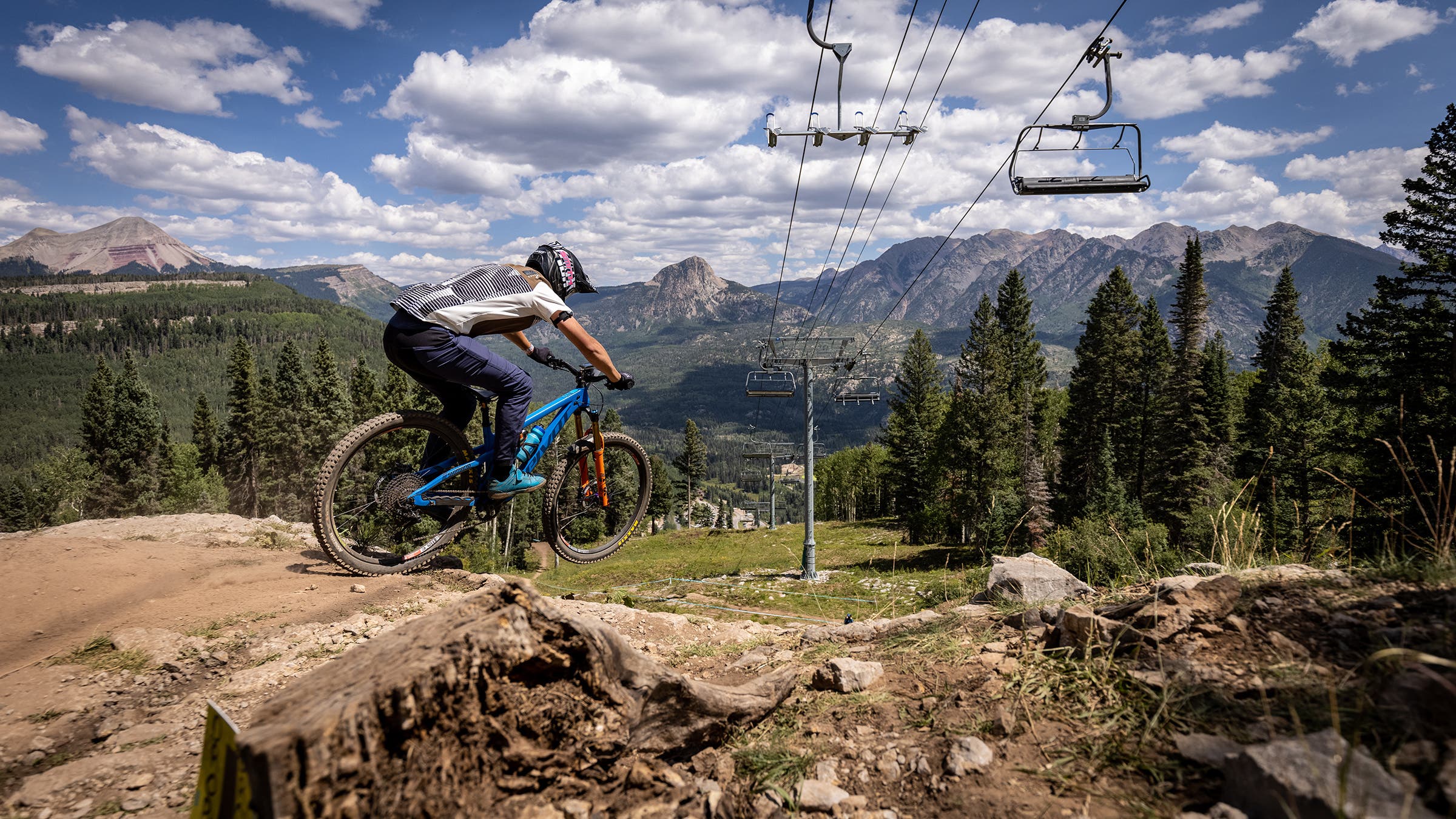 Mountain biking at Purgatory