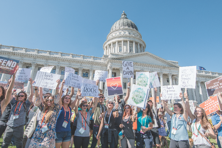 Public lands march