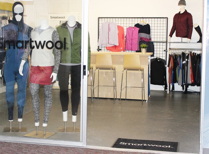 SmartwoolCropped Smartwool showroom at the Denver Mart