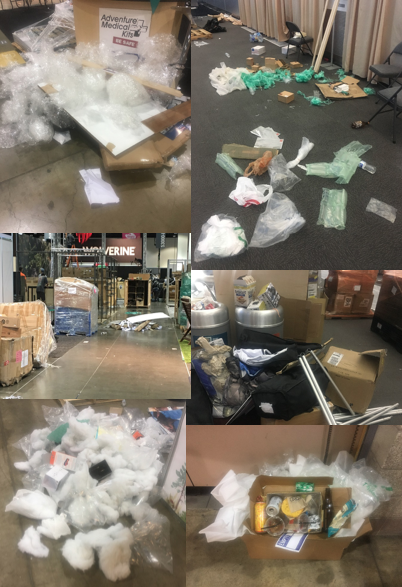 Trash at Outdoor Retailer Summer Market 2019