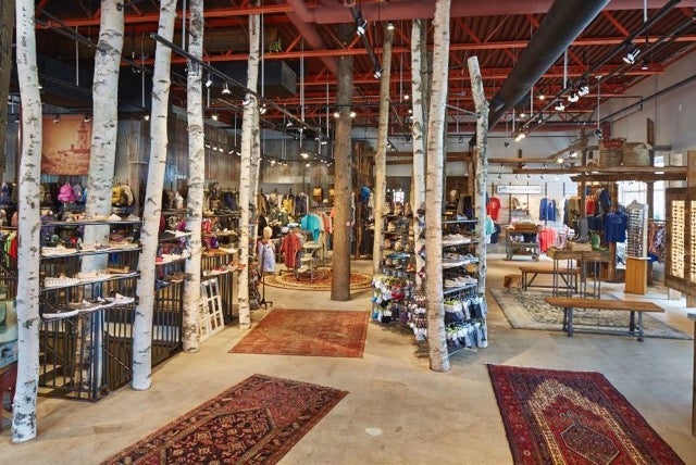 Howe turned his store into a forest. Photo courtesy of Denali/Trailblazer.